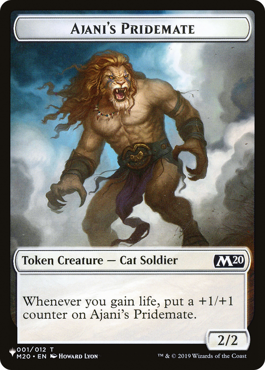 Ajani's Pridemate (001)