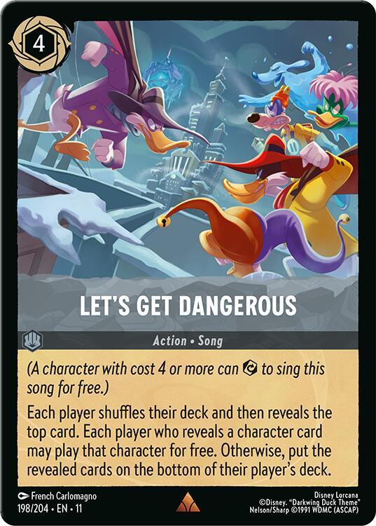 Let's Get Dangerous (0198) - Cold Foil