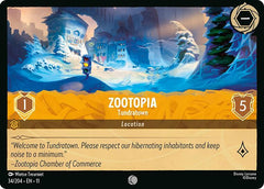 Zootopia, Tundratown (0034) - Cold Foil