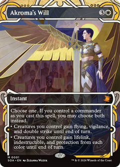 Akroma's Will (0001) (Showcase) (SOA) - Foil