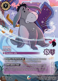 Eeyore, In the Way (0226) - Satin Holographic Foil