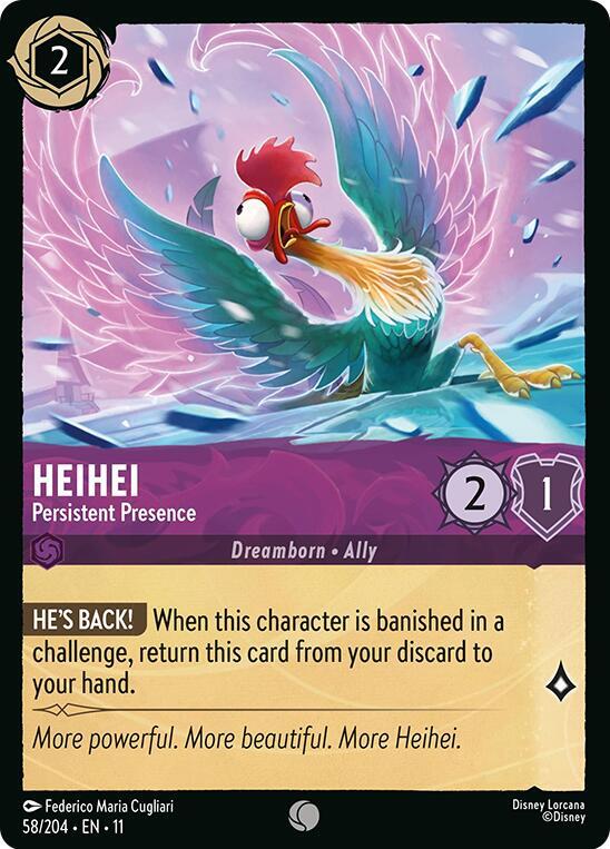 HeiHei, Persistent Presence (0058) - Cold Foil