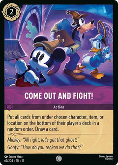 Come Out and Fight! (0062) - Cold Foil