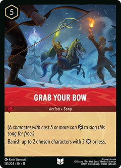 Grab Your Bow (0131) - Cold Foil