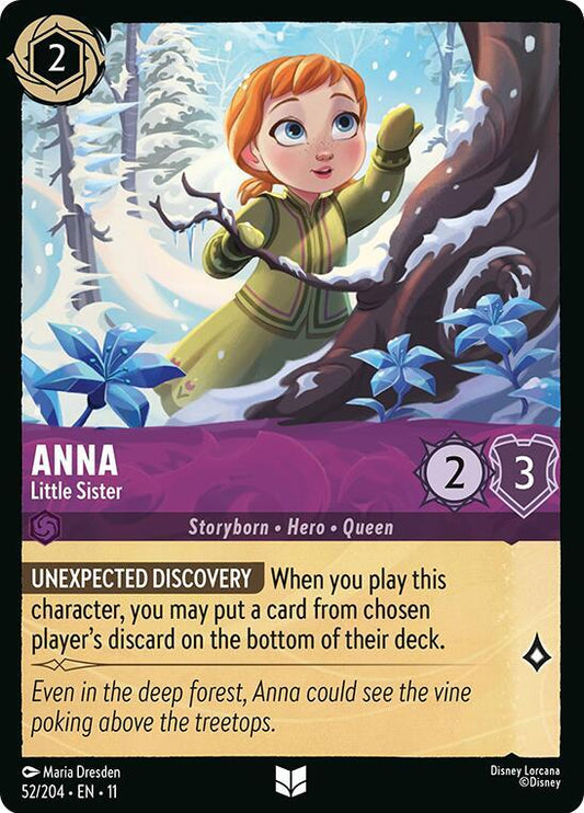 Anna, Little Sister (0052) - Cold Foil