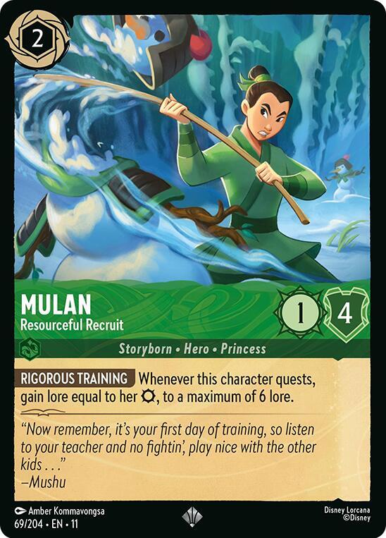 Mulan, Resourceful Recruit (0069)