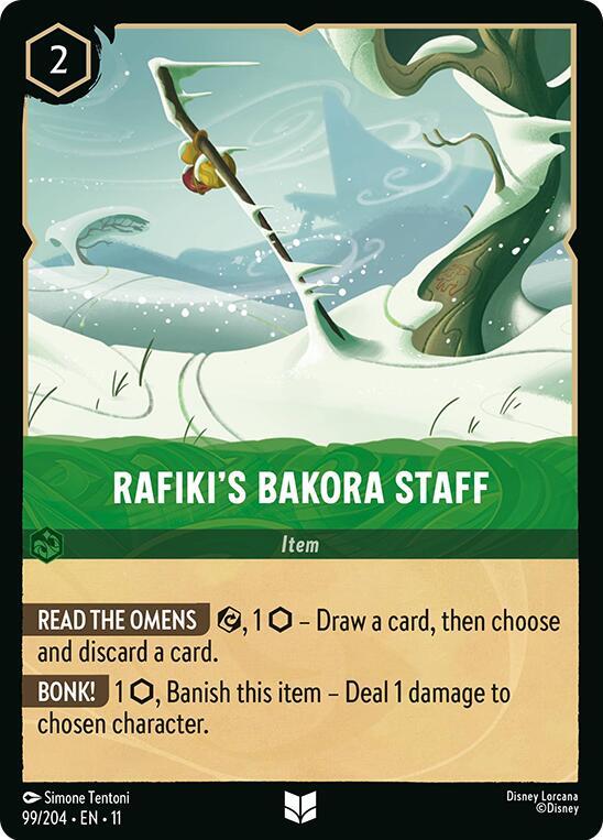 Rafiki's Bakora Staff (0099)