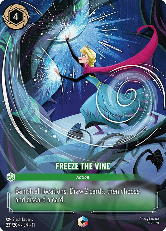 Freeze the Vine (0231) - Satin Holographic Foil