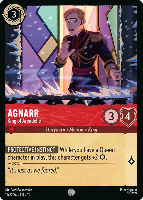 Agnarr, King of Arendelle (0114) - Cold Foil