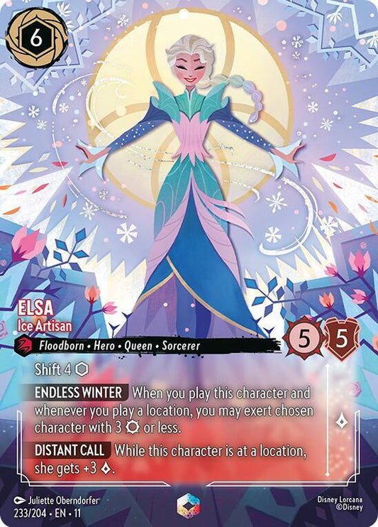 Elsa, Ice Artisan (0233) - Satin Holographic Foil