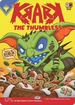 Krark, the Thumbless (1543) (Reversible) (Showcase) (SLD) - Foil