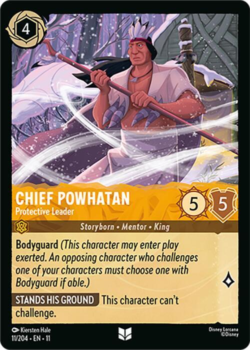 Chief Powhatan, Protective Leader (0011)