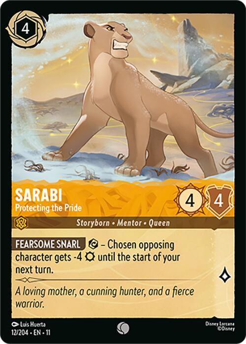 Sarabi, Protecting the Pride (0012) - Cold Foil