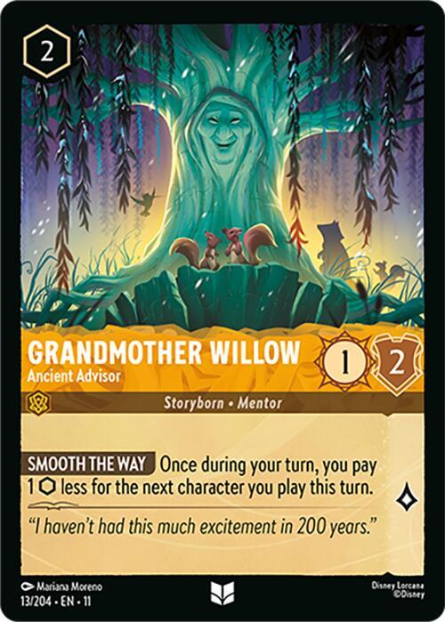 Grandmother Willow, Ancient Advisor (0013) - Cold Foil