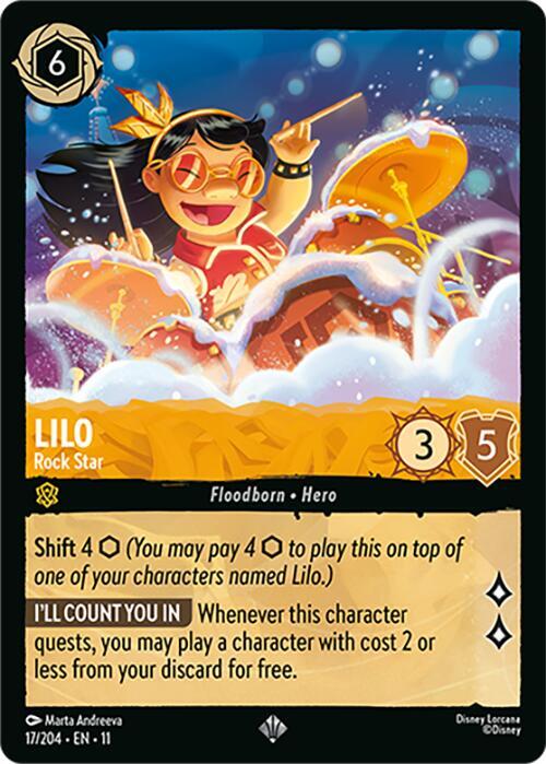 Lilo, Rock Star (0017) - Cold Foil