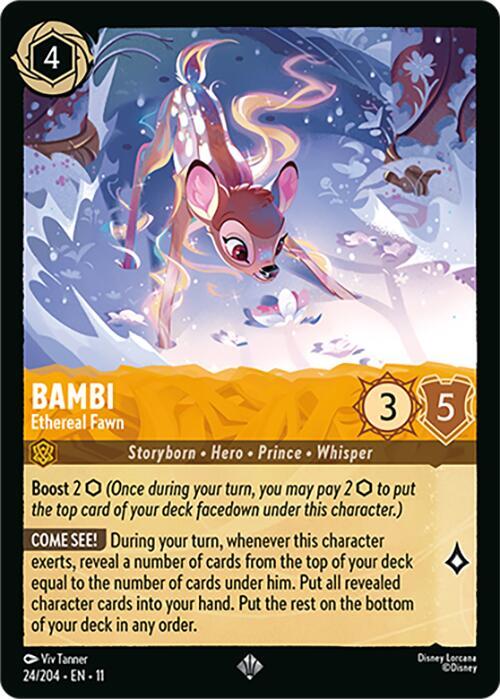 Bambi, Ethereal Fawn (0024) - Cold Foil
