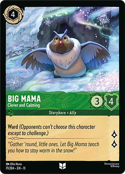 Big Mama, Clever and Calming (0071) - Cold Foil