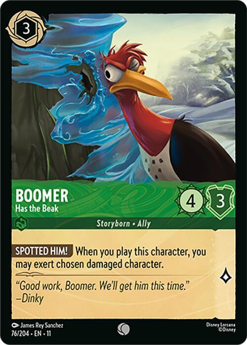Boomer, Has the Beak (0076)