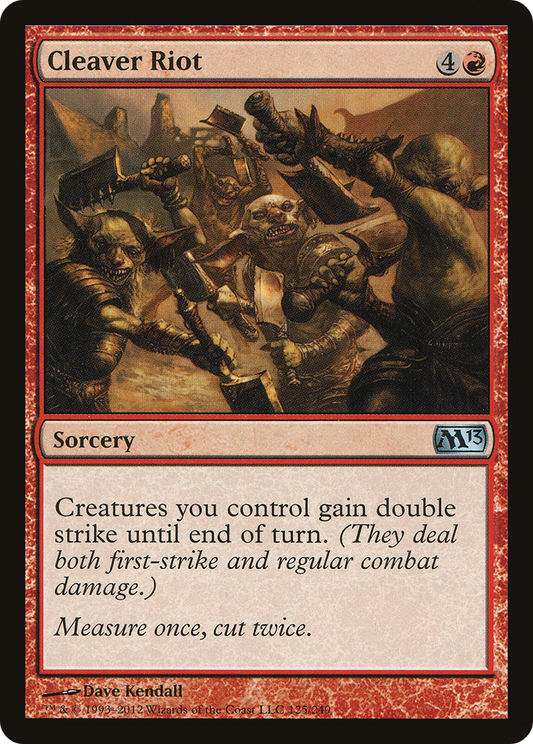 Cleaver Riot - Foil