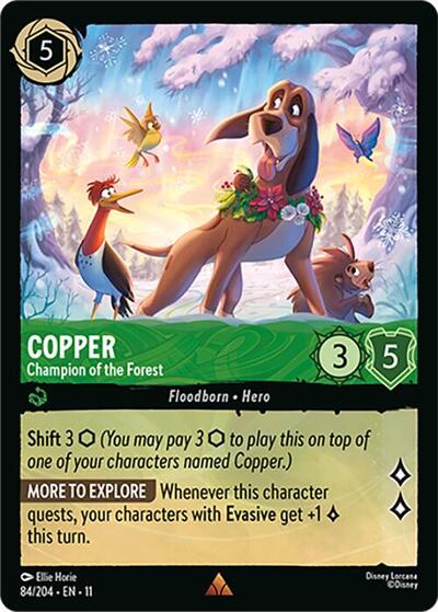 Copper, Champion of the Forest (0084)