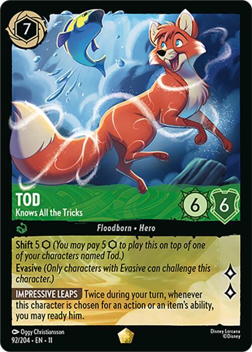 Tod, Knows All the Tricks (0092) - Cold Foil