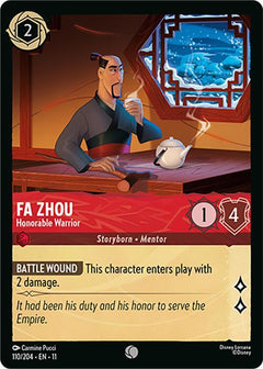 Fa Zhou, Honorable Warrior (0110)