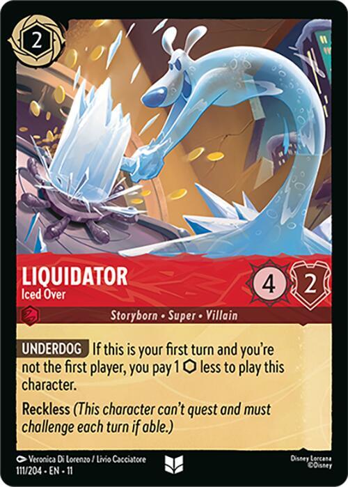 Liquidator, Iced Over (0111) - Cold Foil