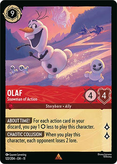 Olaf, Snowman of Action (0122)