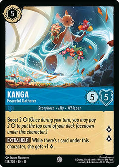 Kanga, Peaceful Gatherer (0138) - Cold Foil
