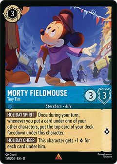 Morty Fieldmouse, Tiny Tim (0157) - Cold Foil