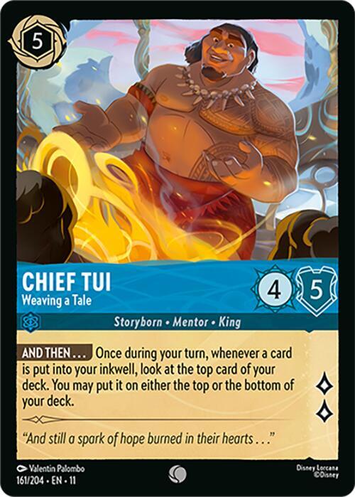 Chief Tui, Weaving a Tale (0161) - Cold Foil