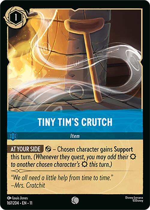 Tiny Tim's Crutch (0167) - Cold Foil