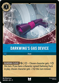 Darkwing's Gas Device (0169) - Cold Foil
