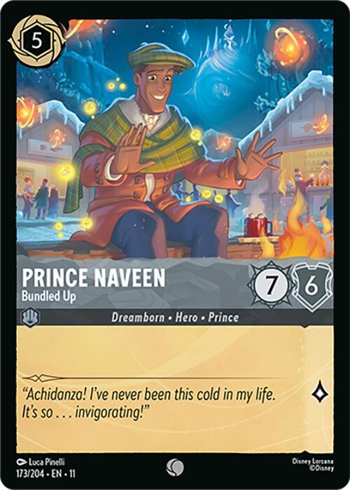 Prince Naveen, Bundled Up (0173)