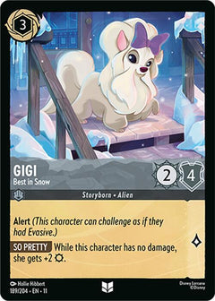 Gigi, Best in Snow (0189) - Cold Foil
