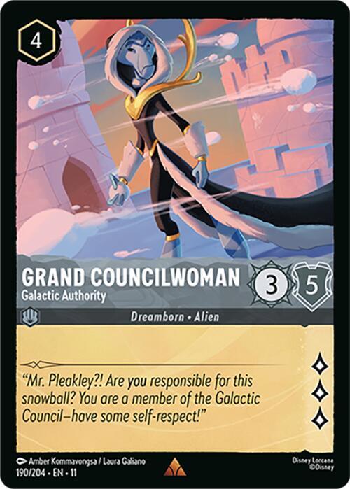 Grand Councilwoman, Galactic Authority (0190)