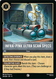 Infra-Pink Ultra Scan Specs (0201) - Cold Foil