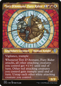 Tori D'Avenant, Fury Rider (322) (Showcase)