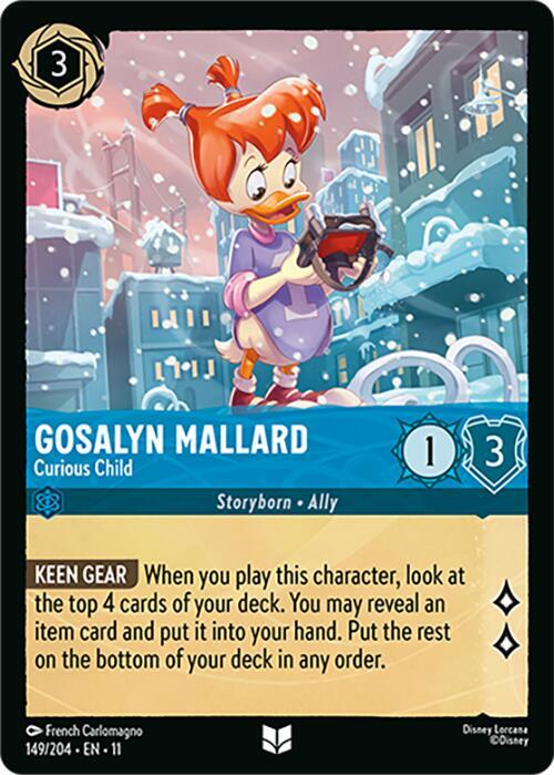 Gosalyn Mallard, Curious Child (0149) - Cold Foil
