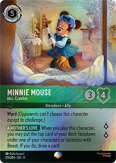 Minnie Mouse, Mrs. Cratchit (0213) - Rainbow Foil