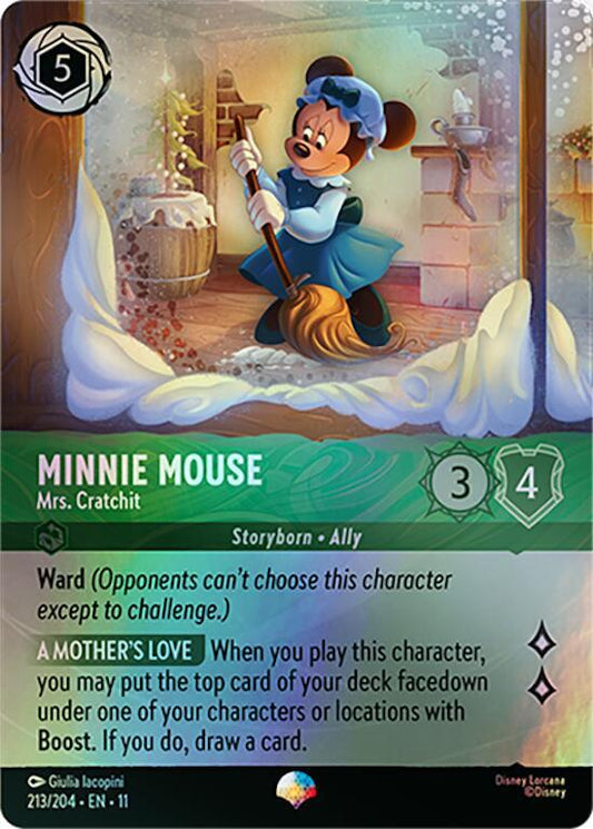 Minnie Mouse, Mrs. Cratchit (0213) - Rainbow Foil