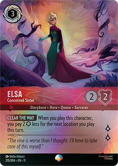 Elsa, Concerned Sister (0215) - Rainbow Foil