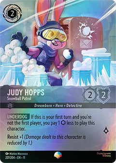 Judy Hopps, Snowball Patrol (0221) - Rainbow Foil