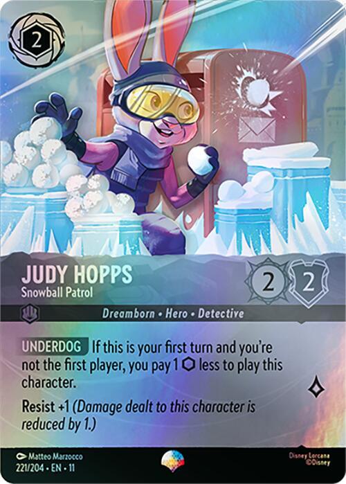 Judy Hopps, Snowball Patrol (0221) - Rainbow Foil