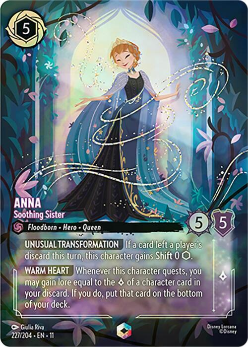 Anna, Soothing Sister (0227) - Satin Holographic Foil