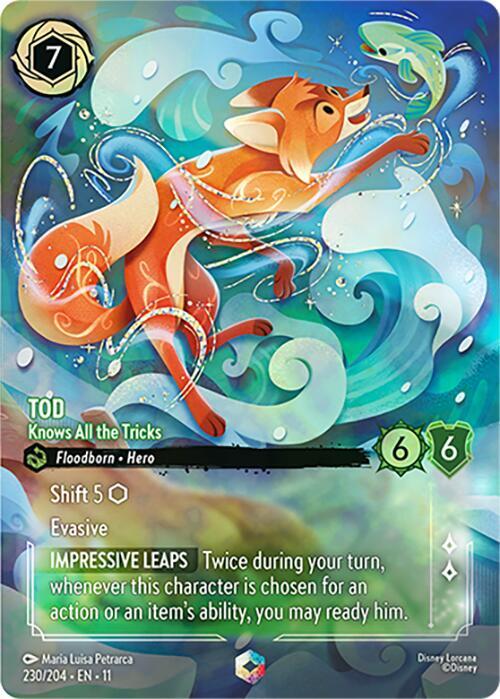 Tod, Knows All the Tricks (0230) - Satin Holographic Foil