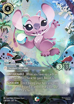 Angel, Experiment 624 (0238) - Satin Holographic Foil