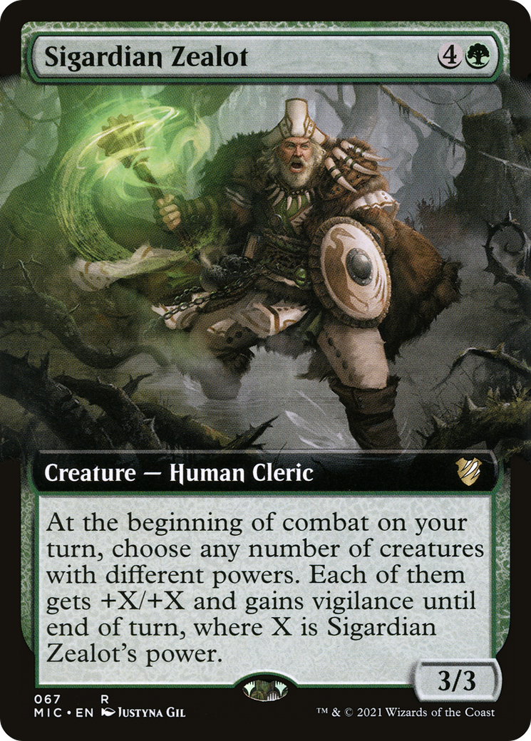 Sigardian Zealot (067) (Extended Art)