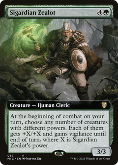 Sigardian Zealot (067) (Extended Art)