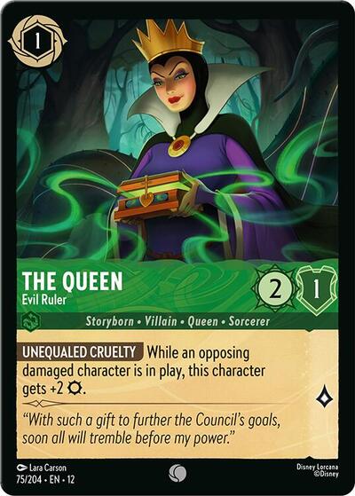 The Queen, Evil Ruler (0075) - Cold Foil